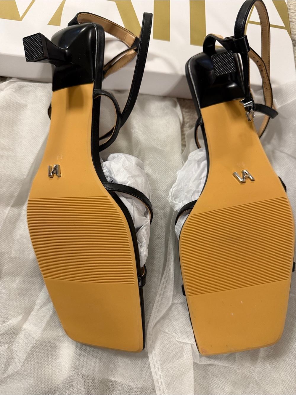 Vaila Isabella Strappy Kitten Heel - Picture 3 of 4